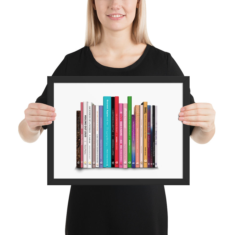Alegria Publishing Books - Framed matte poster