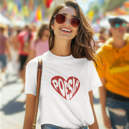 Poesia heart tshirt