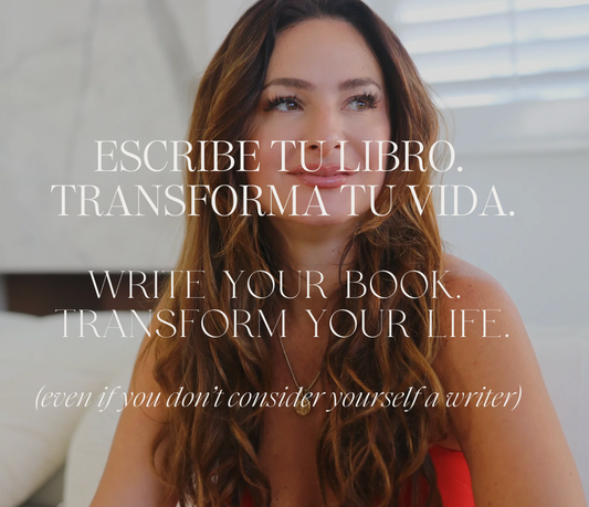 Escribe tu libro. Transforma tu vida.