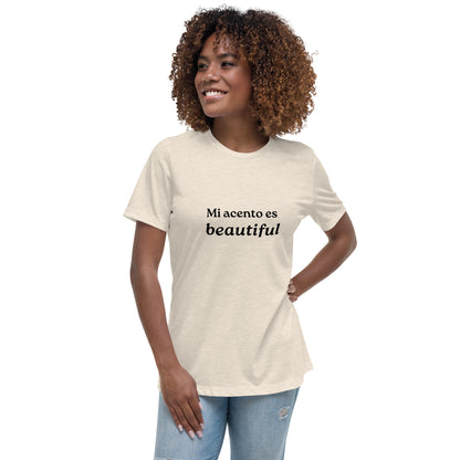 Mi acento es beautiful t-shirt