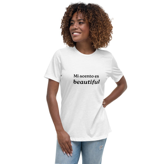 Mi acento es beautiful t-shirt