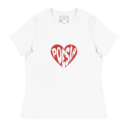 Poesia heart tshirt