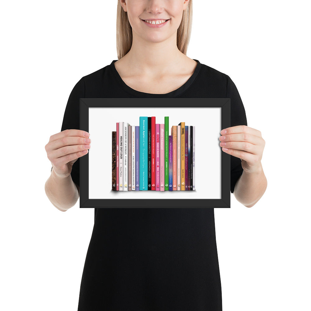 Alegria Publishing Books - Framed matte poster