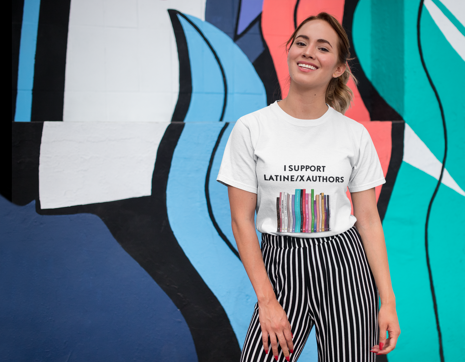 Camiseta de manga corta para mujer